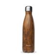 BOUTEILLE ISOTHERME - WOOD BRUN 500 ML - QWETCH-0