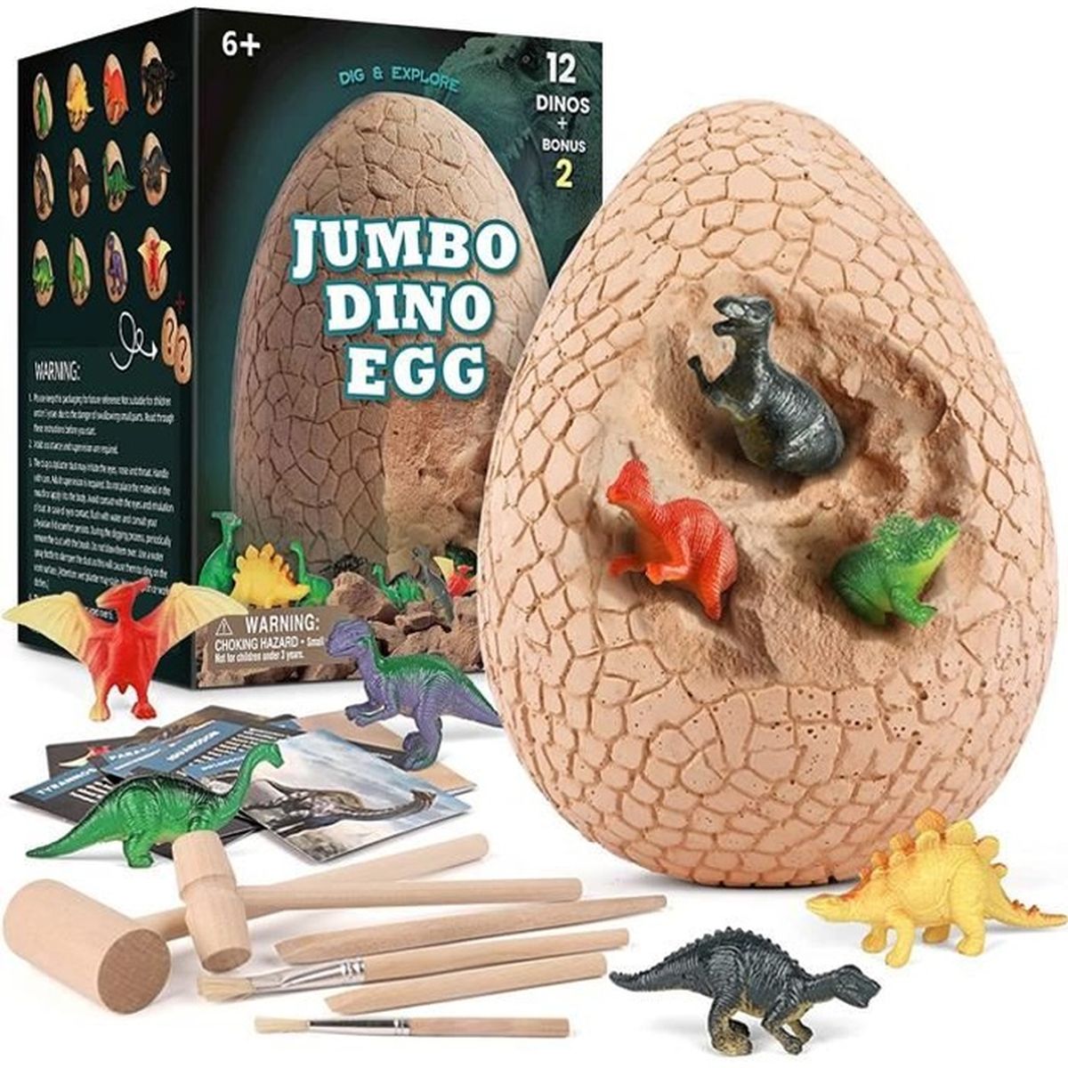 Kit De Fouille Oeuf De Dinosaure 