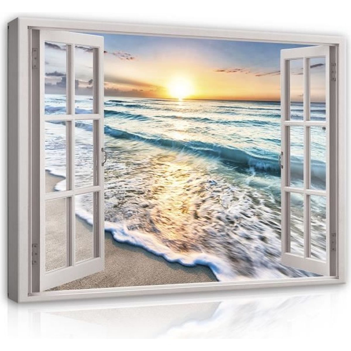 Feeby Tableau Multi Panneaux- 3 Parties - Panoramique Impression sur