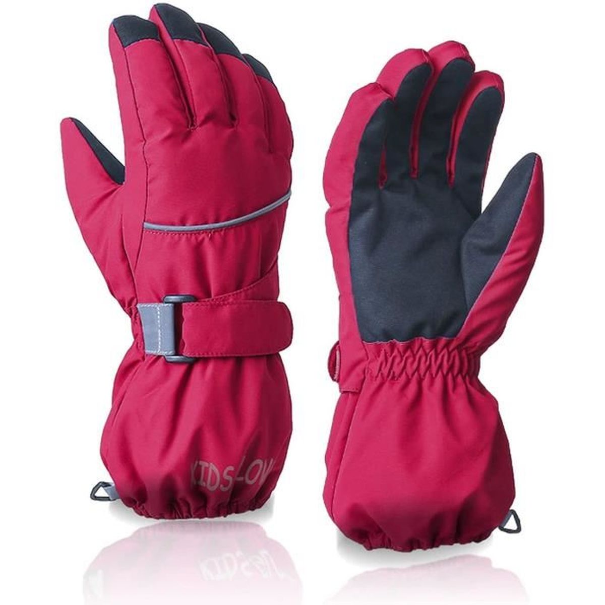 7 6 En polaire chaude et imperméable 4 Pour enfants de 3 5 Gants de ski imperméables pour enfants 8 ans Pour le ski