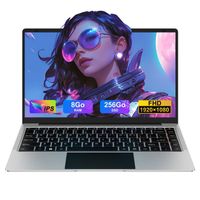 Ordinateur Portable -RAM 8Go +  256Go- PC Portable 14 pouces Full HD - Windows11 - Celeron N4020 - HDMI -Argent
