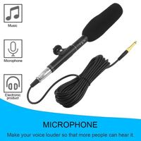Microphone stéréo professionnel à condensateur de diffusion d'enregistrement vocal, supporte le système iOS
