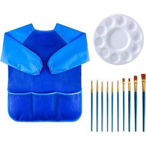 Kits de Peinture 34PCS Eponges à Peinture Enfant Créatif Art DIY Outils Brosses de Peinture