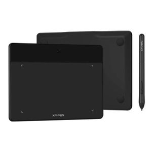 TABLETTE GRAPHIQUE noir-XPPen-Tablette de dessin DecoFun S Pen, 6x4 p