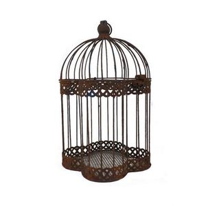 Urne Metal Cage A Oiseaux Vintage Achat Vente Cage