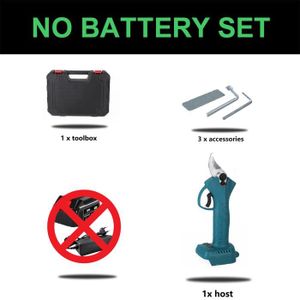 SECATEUR Pas de batterie - Sécateur électrique sans fil pou