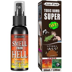 Spray liquide Assfart  Spray puant extra fort – Spray pet sent comme une  très mauvaise odeur –