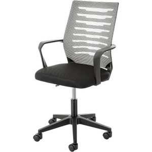 CHAISE DE BUREAU Chaise de bureau ergonomique - Baroni Home - Gris 