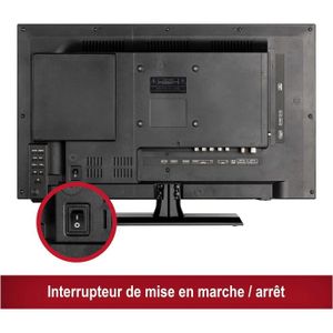 Téléviseur LED MobileTV Smart TV 19'' 47 cm Connectée WIFI WebOS 