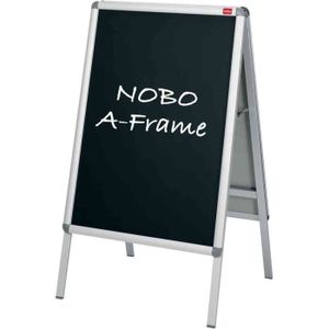 MÉMO - ARDOISE MURALE film ardoise pour porte-prospectus NOBO, format A1