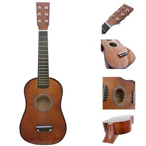 Guitare naturelle Ulysse 4078 - Guitare en bois pour enfant - Jouet musical