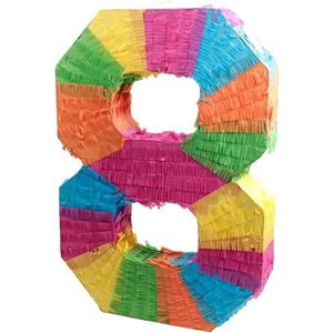 Piñata Alsino Pinata Anniire Pinata - Chiffres 0-9 - Décoration d'anniire - Décoration de fête - Variante au choix : 62-0968 - Chiffre 54