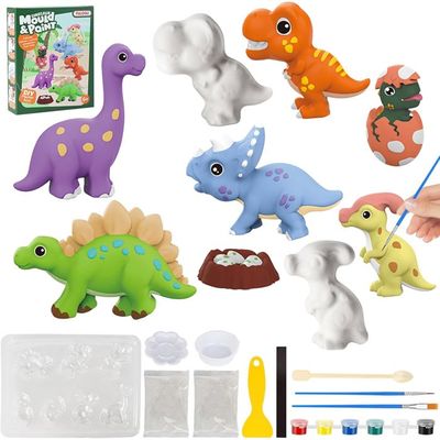 Kit Créatif Halloween – Figurine En Plâtre à Peindre, Avec Peintures Et Pinceau, Activité Manuelle Pour Enfants
