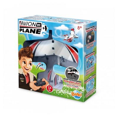 Avion Télécommandé RC Pour Enfants - Vol Stationnaire, Tonneau 360° - Corps En Mousse Résistant - Portée 100 M