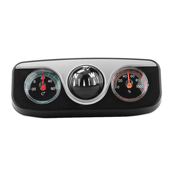 Boussole De Voiture Portable Avec Ventouse - Navigation Marine Précise Pour Tableau De Bord