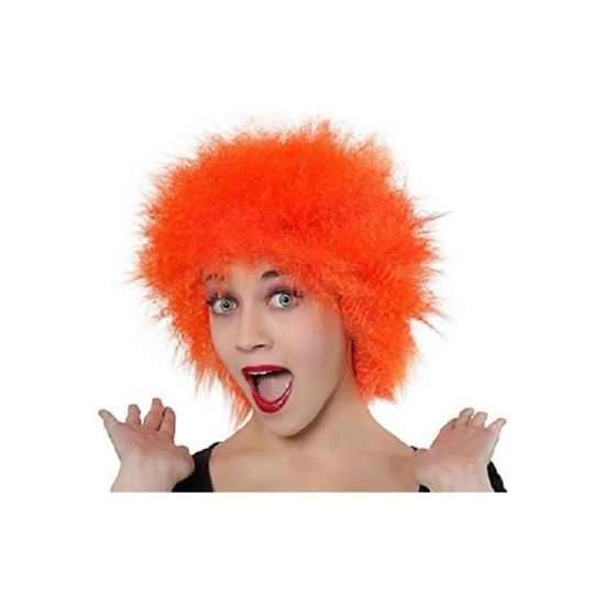 perruque orange pas cher