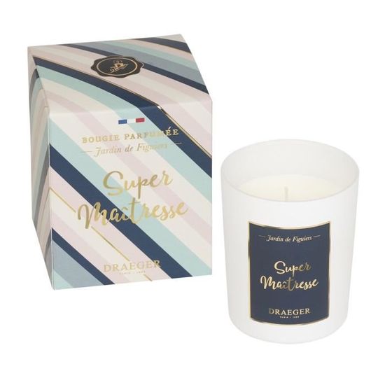 Draeger Paris | Bougie Blanche Cadeau Princesse | Idée Cadeau Copine