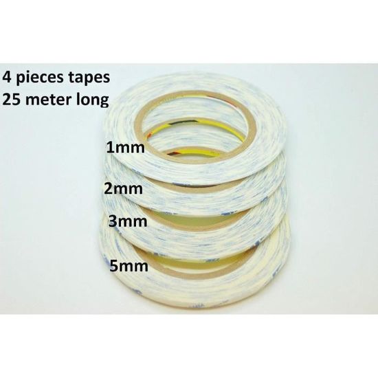 Nastro Adesivo Trasparente Biadesivo 3M Per Telefoni - Spessori 1mm, 2mm, 3mm, 5mm
