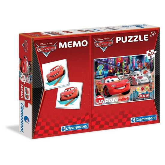 Puzzle Cars 2 - Clementoni - 60 pièces - Pour enfants de 5 ans et plus ...