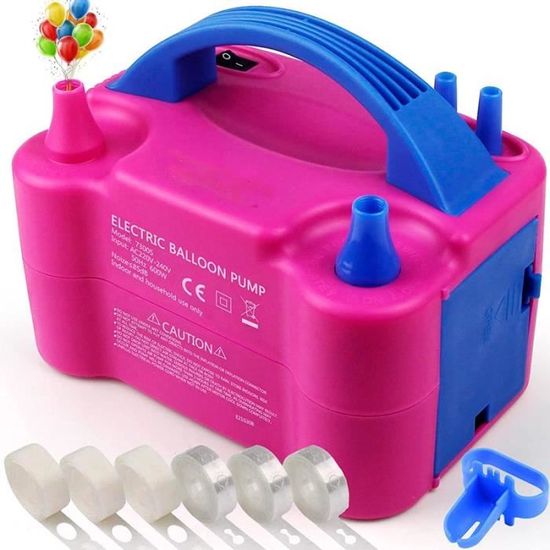 Pompe à Ballons électrique 600W – Double Buse, Arrêt Automatique – Parfaite Pour Fêtes, Mariages, Anniversaires - 3