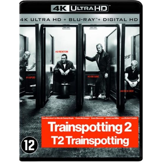 T2 Trainspotting 2 4K UHD + Blu Ray (Blu Ray) Cdiscount DVD