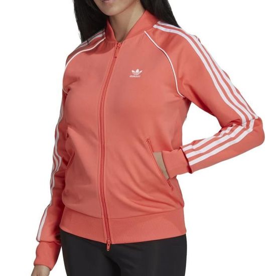Veste adidas rose et noir femme clearance