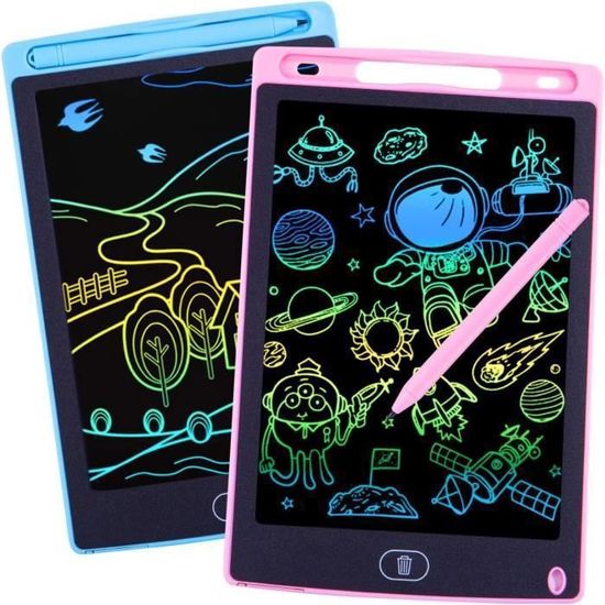 Tablette De Dessin Lcd, Tablette D'Écriture Lcd Réutilisable Éducatif