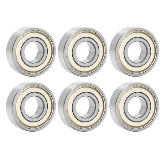 Lot De 10 Roulements à Billes à Gorge Profonde Blindés 6003Z 17 X