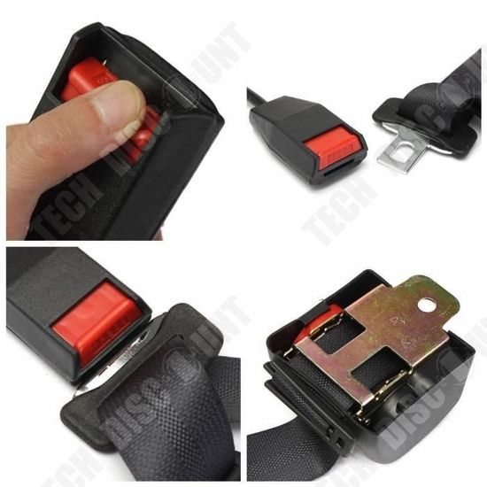 Régleur Ceinture Sécurité Voiture - Clip Adjusteur - Pour Éviter Le Contact Avec Le Cou