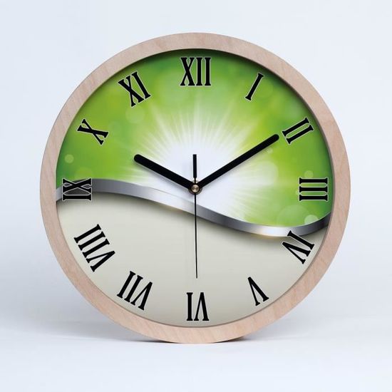 MONTRE PLANCHE D'AIGUILLES Fe-7020 Noires Centre Vert EUR 12,00