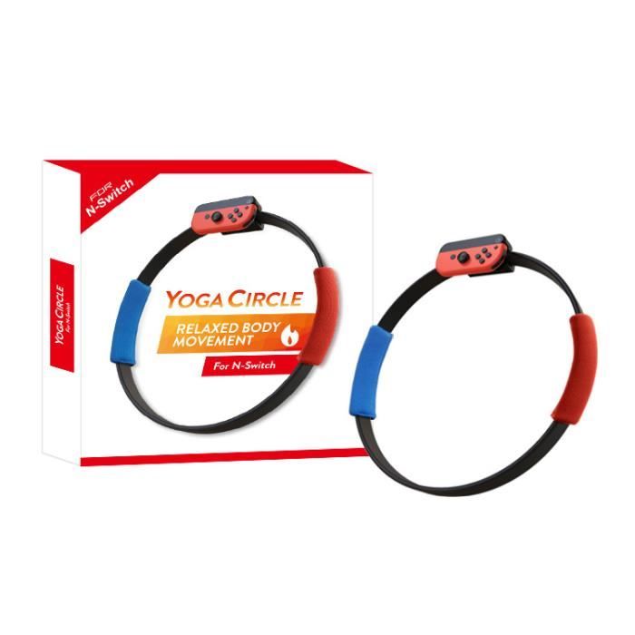 Nouveaux accessoires pour Switch Game Fitness Ring Adventure NS Ring Fit Jeu de sport Yoga Fitness Fitness Ring + Bretelles