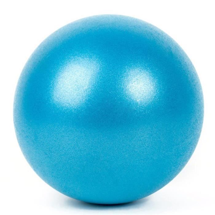 BLEU 25cm Mini Ballon de Yoga Boule d'Équilibre Exercice Physique Ballon de Gym Surface Lisse