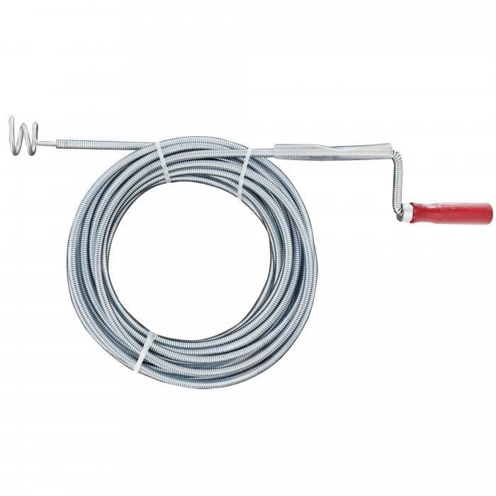 Furet deboucheur evier 10m. Pour une canalisation bouchee rien de plus simple que d'utiliser un furet. L'operation est
