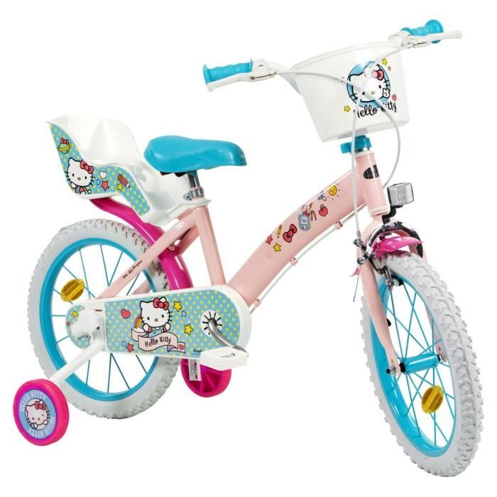Velo 16 pouces Hello Kitty enfant fille