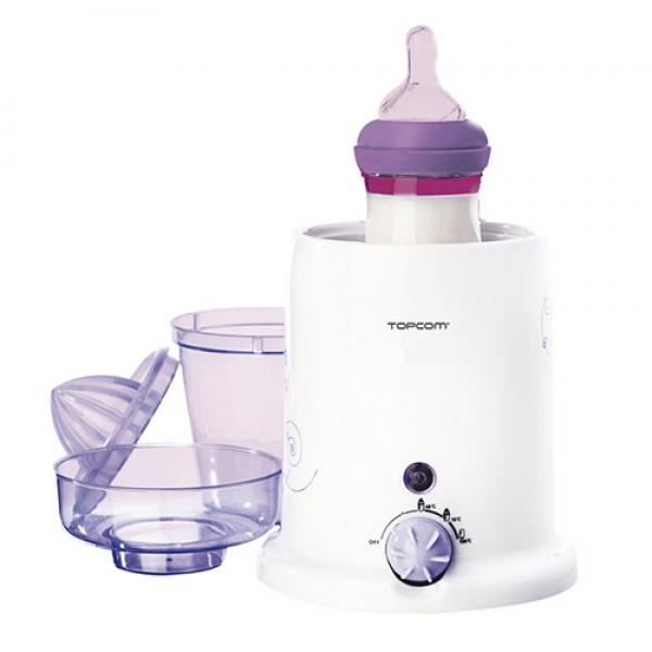 MILL'O BÉBÉ Chauffe-biberon + accessoires : presse-fruit, verre doseur, gobelet