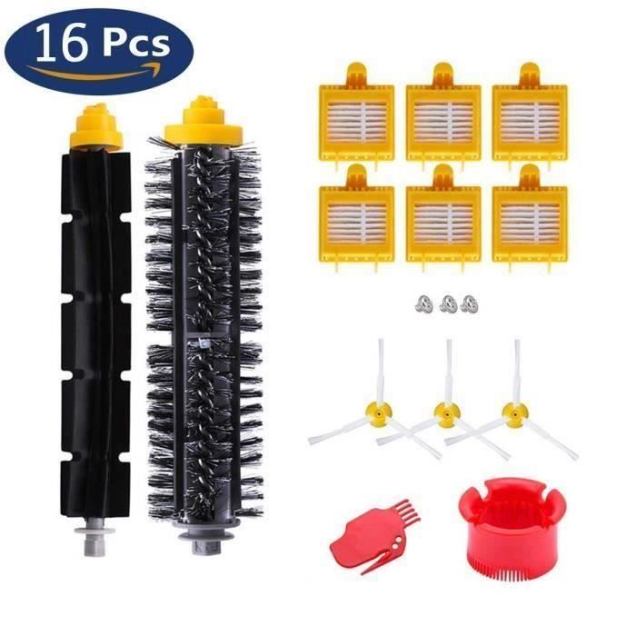 Remplaçant Filtres kit Accessoires pour iRobot Roomba série pour 700 720 750 760 765 770 772 772e 774 775 776 776p 780 782 782e 785