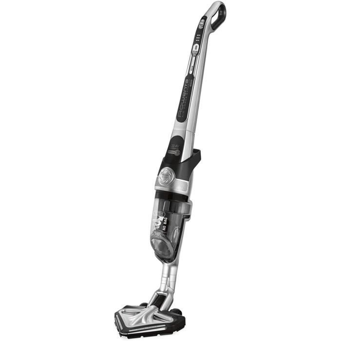 Rowenta Air Force Extreme Silence rh8995wo – Aspirateur Balai cyclonique sans câble et sans Sac avec Technologie Silence et Batterie