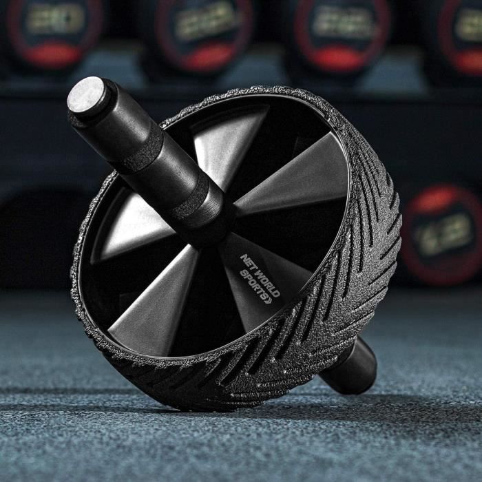 METIS AB Roller Wheel Roue Abdominale pour FitnessGainage Musculation - Rouleau Abdo pour Maison ou Club de Fitness Roulett 187