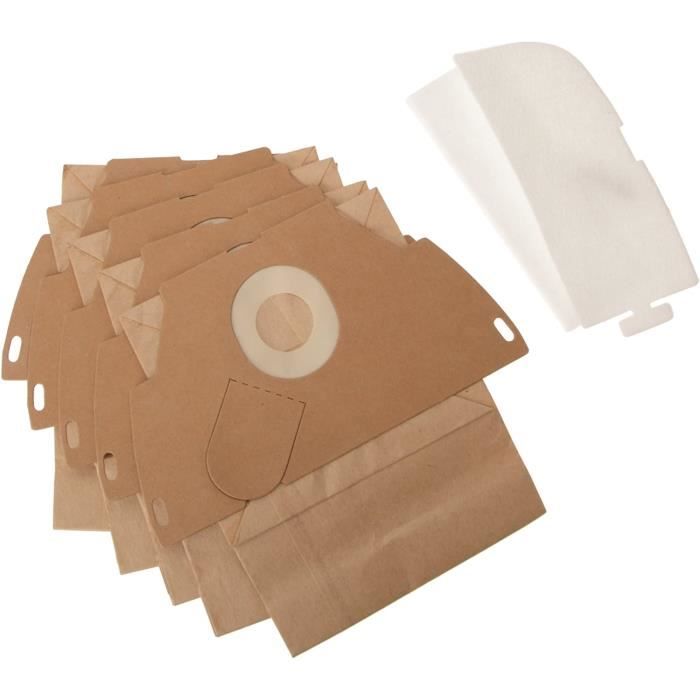 ASPIRATEUR Menalux T185 5 Sacs Aspirateur Compatible pour Tornado 1 Filtre Moteur 1 Micro Filtre689
