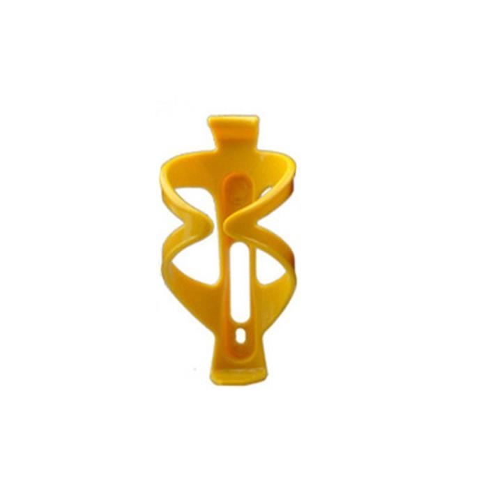 Jaune Vélo En Plastique Résistant À L'usure Vélo Accessoires Réglable Porte-Gobelet D'eau Rack porte-bouteille Bicy Yellow