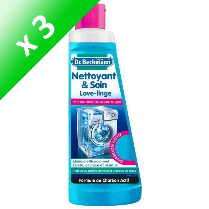 DRBECKMANN Nettoyant & soin lave-linge - 250 ml (Lot de 3)
