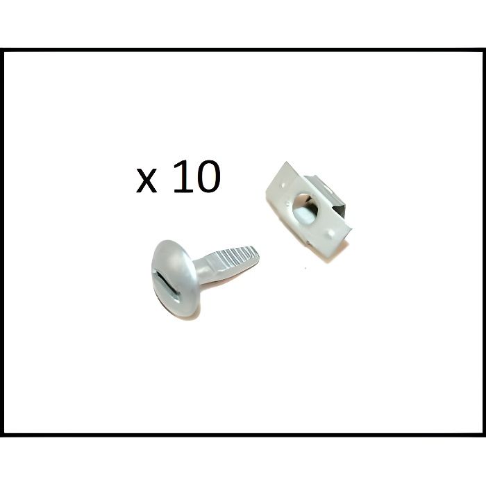 Lot vis avec Clips de fixation cache sous moteur CITROEN PEUGEOT