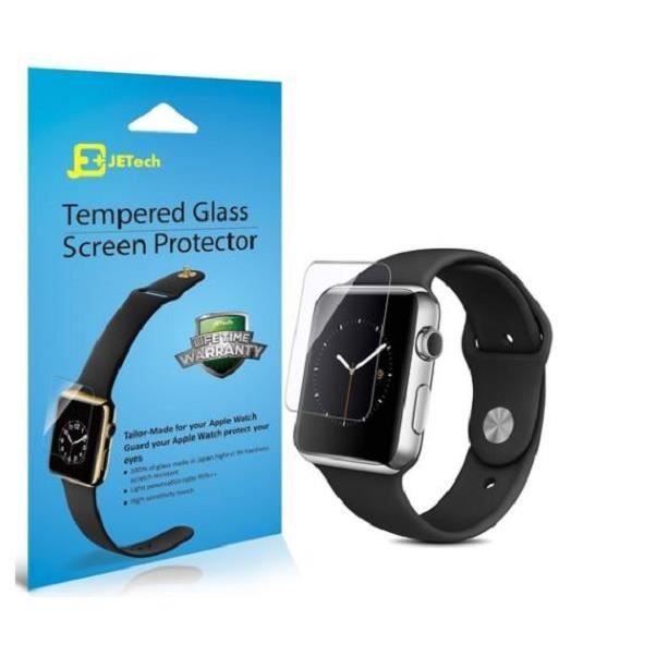 Apple Watch Protection écran, JETech Apple Watch 42mm Apple Montre Film Protection en Verre Trempé
