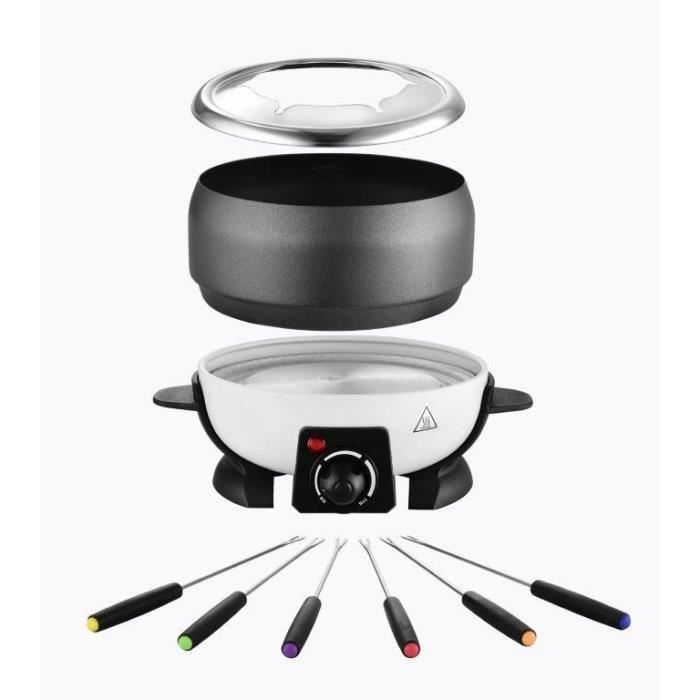 KALORIK TKG FO 1003 Fondue Capacité 1.3 litres 500W Bol revêtement anti adhésif