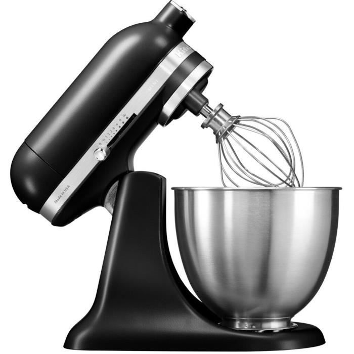 KitchenAid 5KSM3311XEBM - Robot pâtissier - 250 Watt - noir réglisse