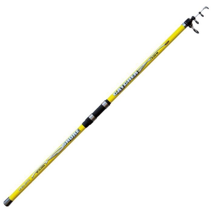 Lineaeffe Shore Catcher Wtg 3.90 m - up to 200 g Canne à Pêche Puissante et Solide Scion Faible