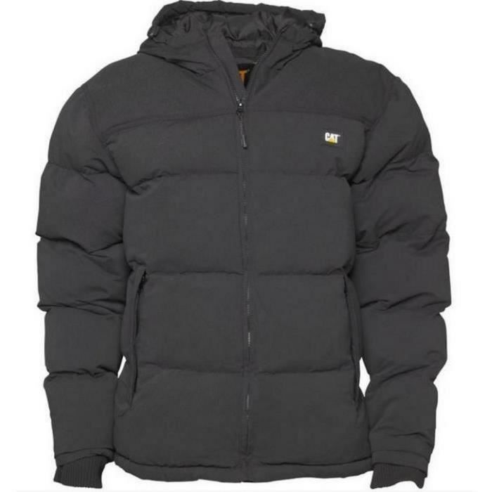 Doudoune Noire Caterpillar Pour Homme