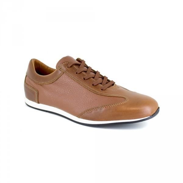 Basket J.Bradford Cuir Camel JB-KERLANN - Couleur - Camel