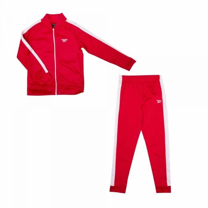 Ensemble jogging rouge b9451rb Enfant REEBOK