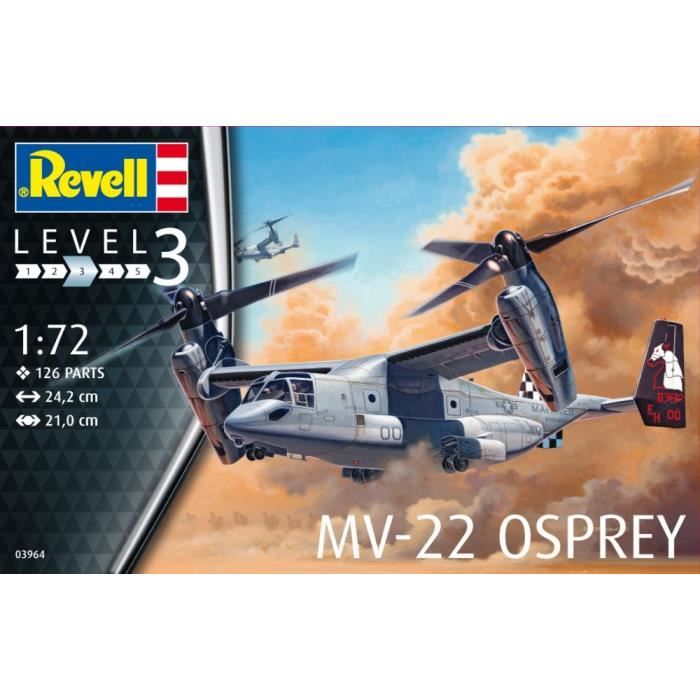 (RV03964) - Revell 1:72 - MV-22 Osprey